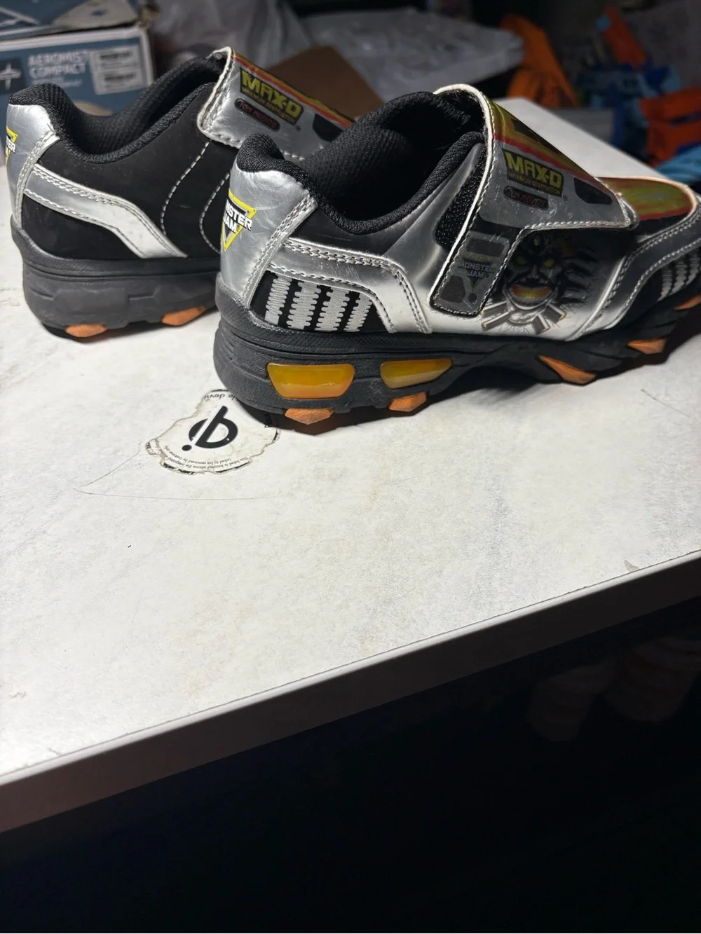 Monster Jam Max-D kids' sneakers